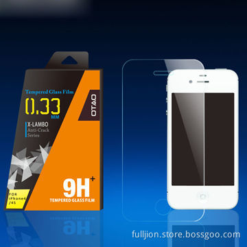 Super anti crack tempered-glass screen protector for iPhone 4/4S